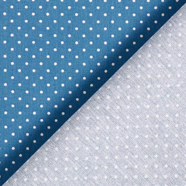 Baumwollpopeline kleine Punkte – jeansblau/weiss,  image number 6