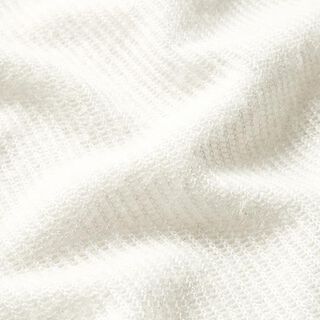 Strickstoff flauschig Uni – weiss, 