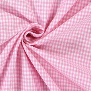 Baumwollstoff Vichy - 0,2 cm – rosa, 