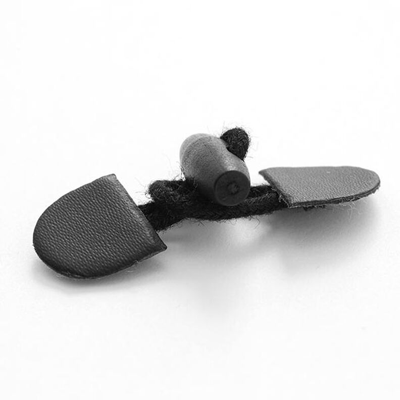 Dufflecoatverschluss [ 55 mm ] – schwarz,  image number 2