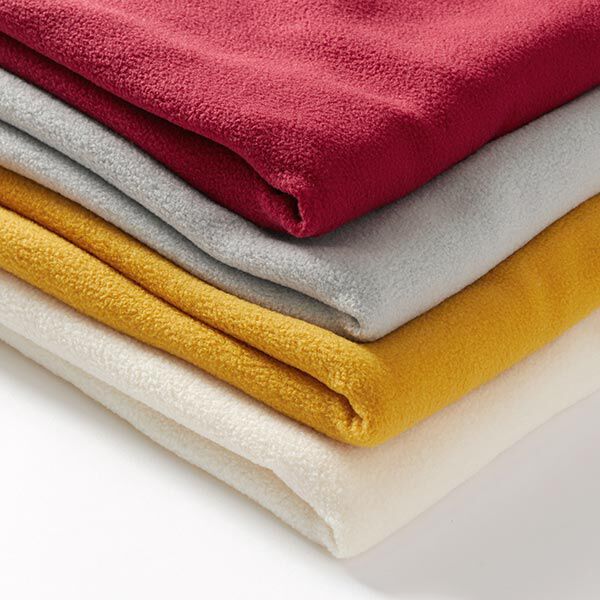 Antipilling Microfleece Light – wollweiss | Reststück 100cm