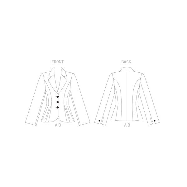Blazer | Claire Shaeffer V8333, image number 4