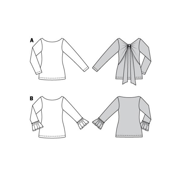 Shirt | Burda 6166 | 34-44, image number 7