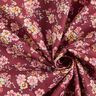 Beschichtete Baumwolle romantische Blumen – malve,  thumbnail number 4