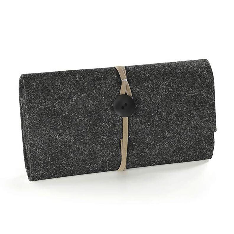 Filz 90 cm / 1 mm stark – anthrazit,  image number 4