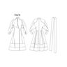 Kimonokleid by Ralph Rucci | Vogue 1239 | 40-46,  thumbnail number 7