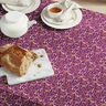 Baumwollstoff Cretonne Wiesenblumen – aubergine/rosa,  thumbnail number 5