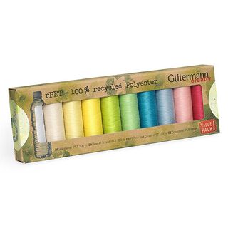 Nähfaden-Set Allesnäher rPET  [ 100m / 10 Stück  ] | Gütermann creativ, 