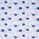 Dekostoff Baumwollköper bunter Regen – blau,  thumbnail number 1