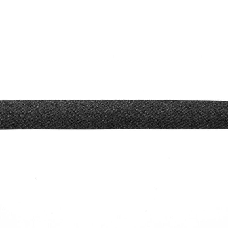 Schrägband Satin [20 mm] – schwarz,  image number 1
