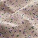 Baumwolljersey Millefleurs – dunkelbeige, 