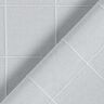 Dekostoff Gitter-Karo recycelt – silbergrau,  thumbnail number 3