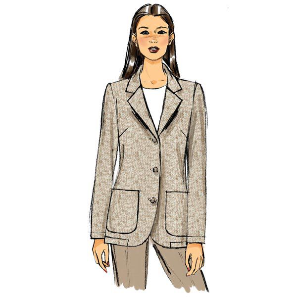 Blazer |Butterick 5926 | 42-50, image number 9