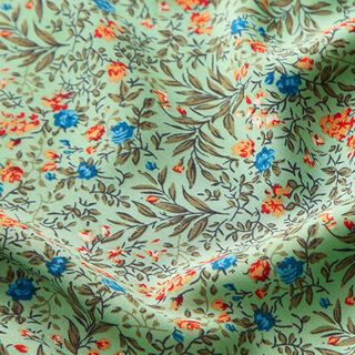 Viskosestoff filgranes Millefleur-Muster – schilf, 