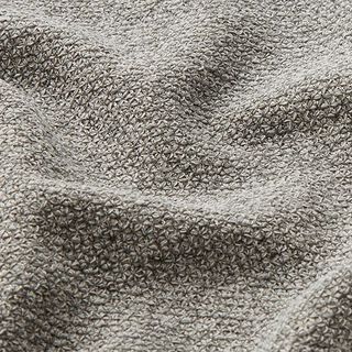 Strickbouclé Melange – grau, 
