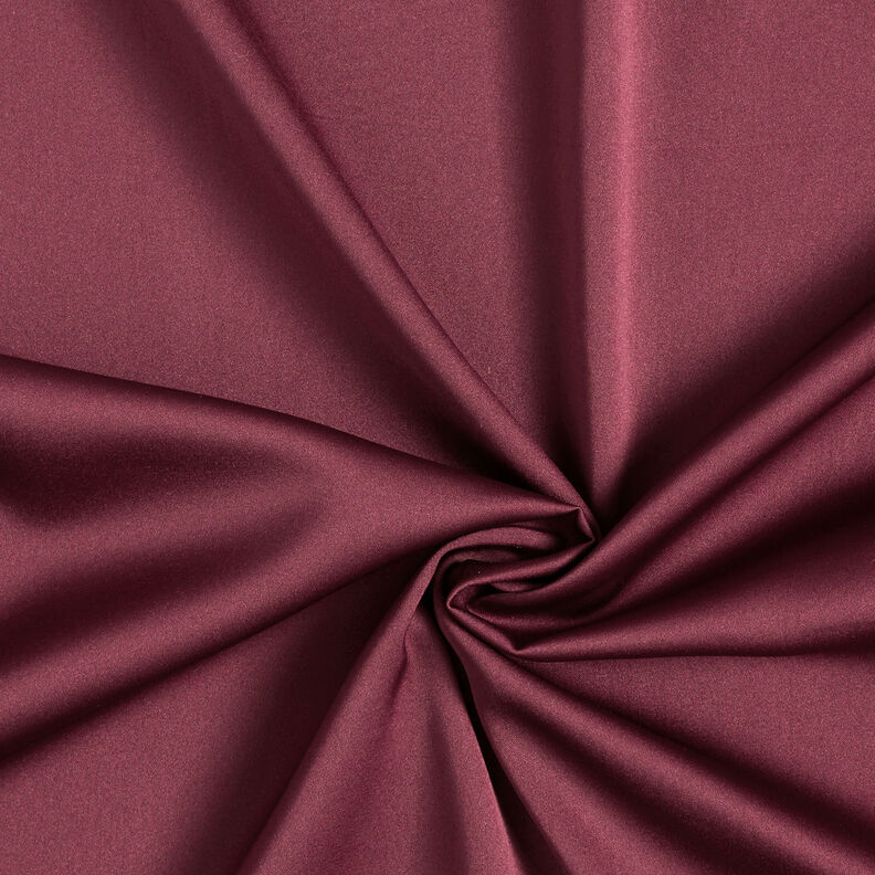 Mikrofaser Satin – bordeauxrot,  image number 1