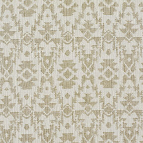 Musselin/ Doppel-Krinkel Gewebe Jacquard-Aztekenmuster | by Poppy hellkhaki/nebelgrau, 