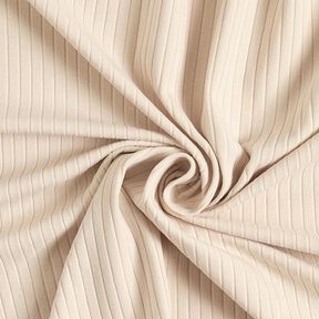 Rippenjersey uni – natur, 