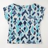 Viskosejersey Ikat-Muster – himmelblau/nachtblau,  thumbnail number 5