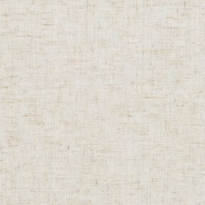Gardinenstoff Leinen-Mix Uni – natur, 