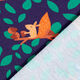 Baumwolljersey Eulen Digitaldruck | PETIT CITRON – marineblau – Muster,  thumbnail number 4