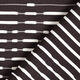 Leichter Strickstoff erhabenen Streifen – schwarz/weiss,  thumbnail number 4