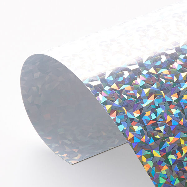 Bügelfolie Metallic Design Din A4 – silber, image number 4