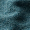 Woll-Walkloden Melange – hellpetrol,  thumbnail number 2