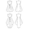 Kleid | Mizono V1410,  thumbnail number 10