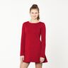 Leichter Baumwollsweat Uni – himbeere,  thumbnail number 10