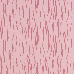 Baumwolljersey Zebra – hellaltrosa, 