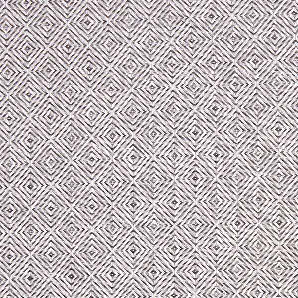 Outdoorstoff Jacquard Diamant – grau | Reststück 50cm