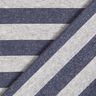 Jersey Glitzer Querstreifen – hellgrau/marineblau,  thumbnail number 5