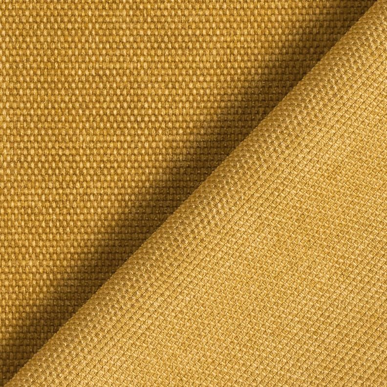 Polsterstoff Chenille-Gewebe – senf, image number 3