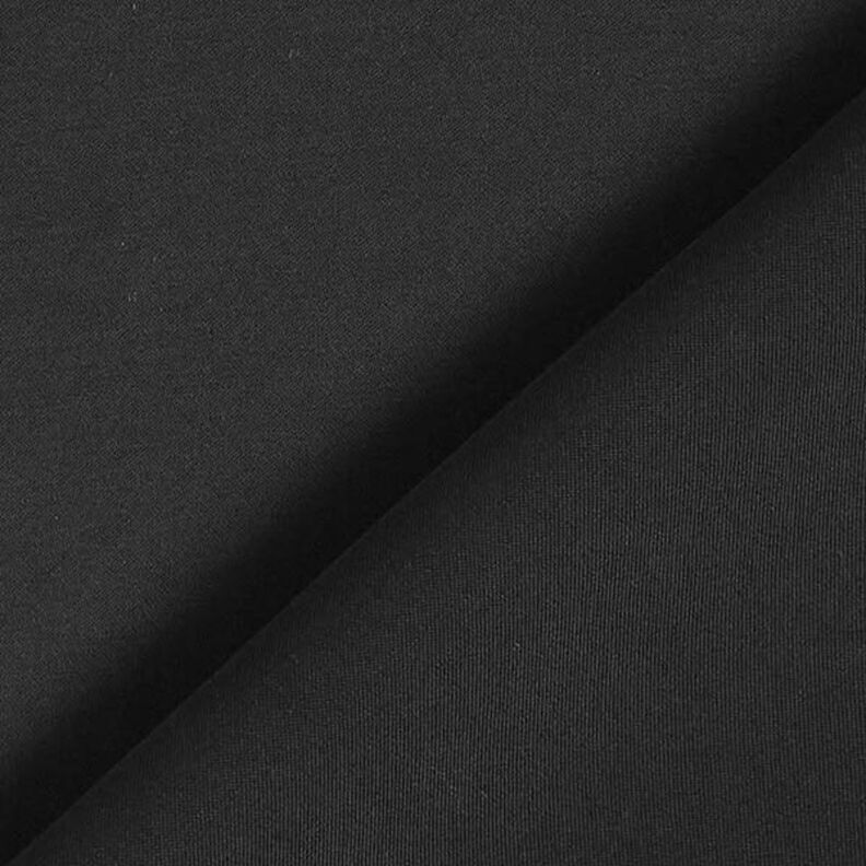 Viskosesatin Uni – schwarz,  image number 4