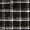Mantelstoff Boulcé Karo – schwarz/weiss,  thumbnail number 1