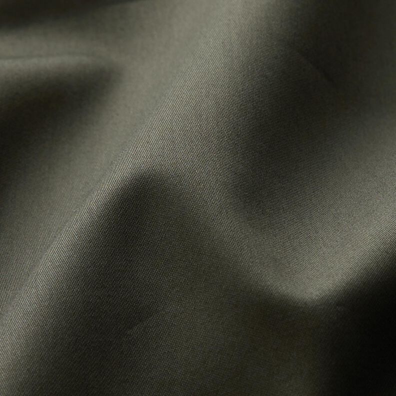 Baumwollsatin Uni – dunkeloliv,  image number 3
