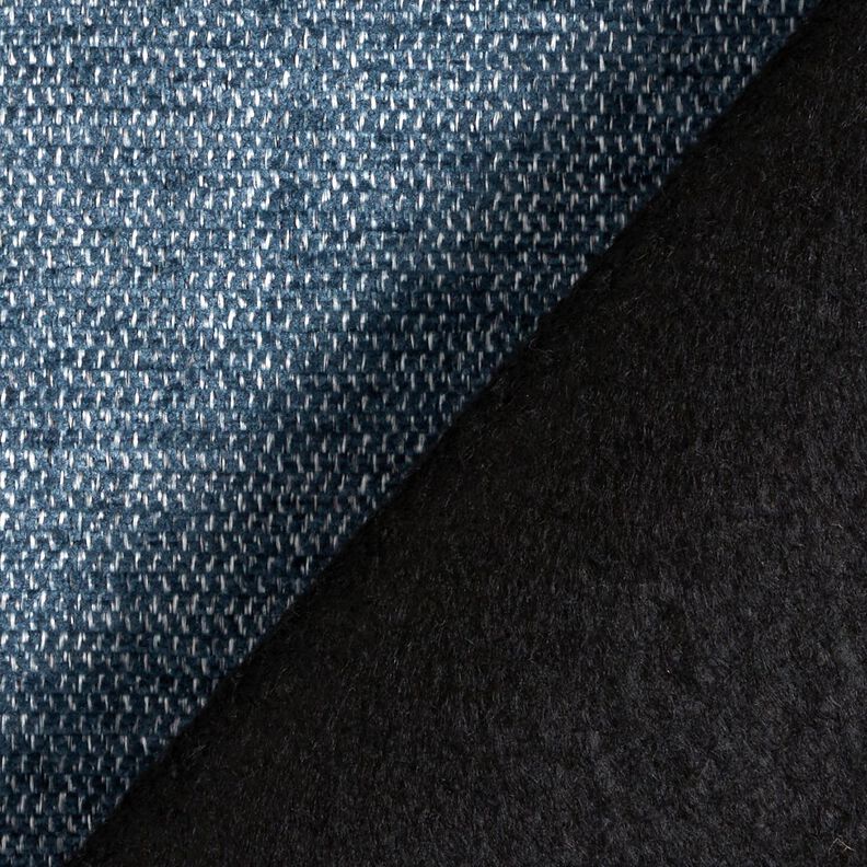 Polsterstoff Chenille Melange – blau/silbergrau, image number 3