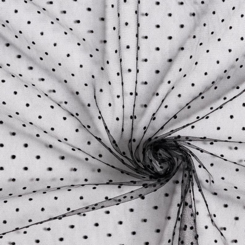 Tüll Samtpunkte – schwarz,  image number 3