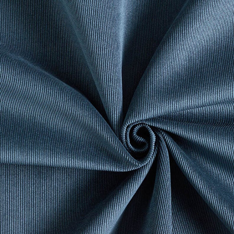Polsterstoff Babycord – blau, image number 1