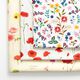 Dekostoff Halbpanama Mohn – weiss/rot,  thumbnail number 5
