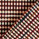 Grobes Leinwandgewebe Kästchen – marineblau/rot,  thumbnail number 4