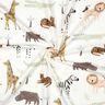 Baumwolljersey Steppentiere Digitaldruck | Poppy Fabrics – elfenbein/dunkelbraun,  thumbnail number 3