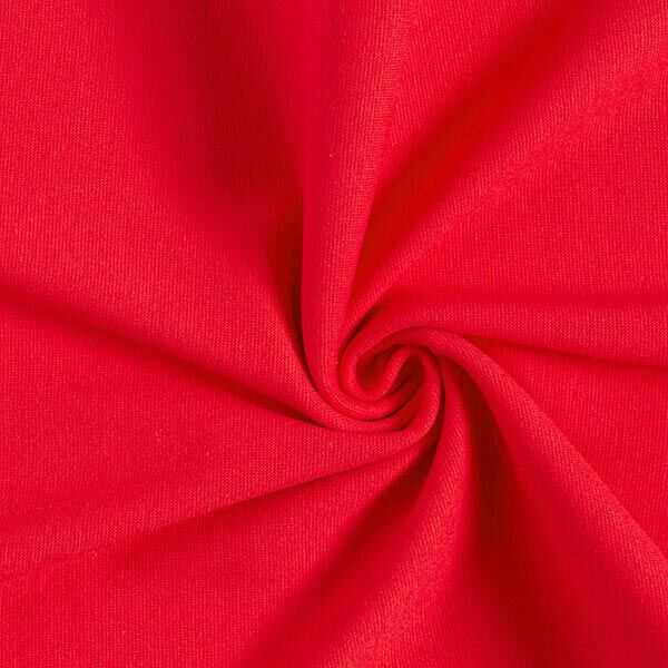 Bündchenstoff Uni – rot | Reststück 100cm