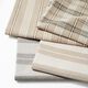 Dekostoff Canvas großes Karo recycelt – natur,  thumbnail number 5
