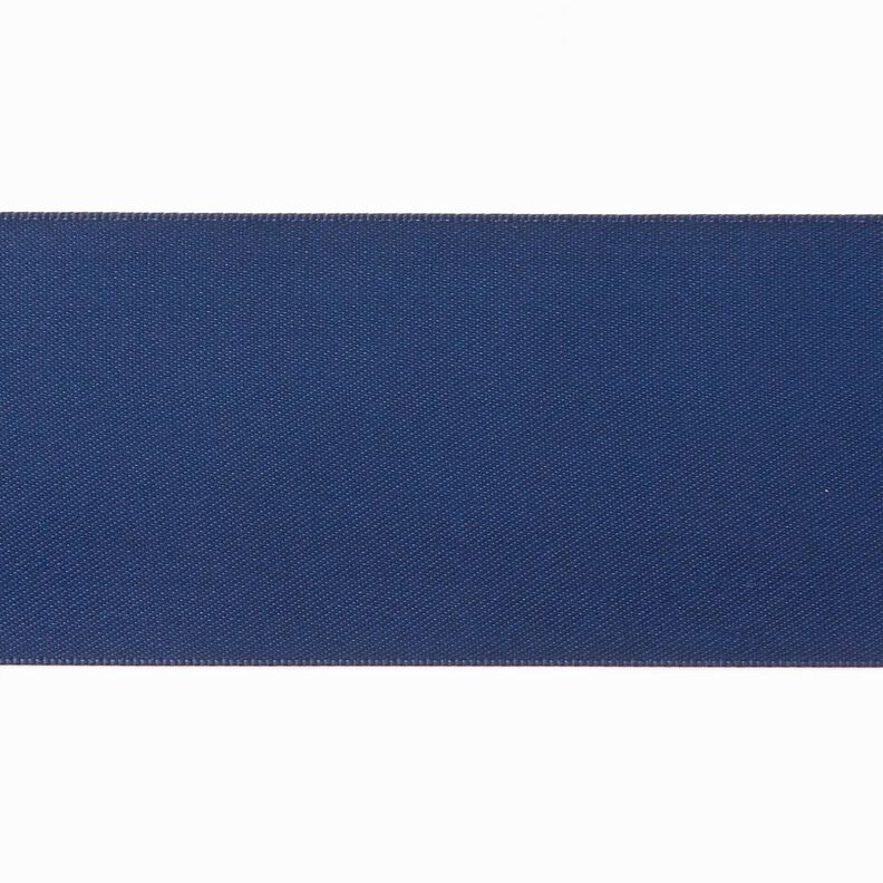 Satinband [50 mm] – marineblau,  image number 1