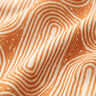 Dekostoff Halbpanama Bögen – terracotta/natur,  thumbnail number 2