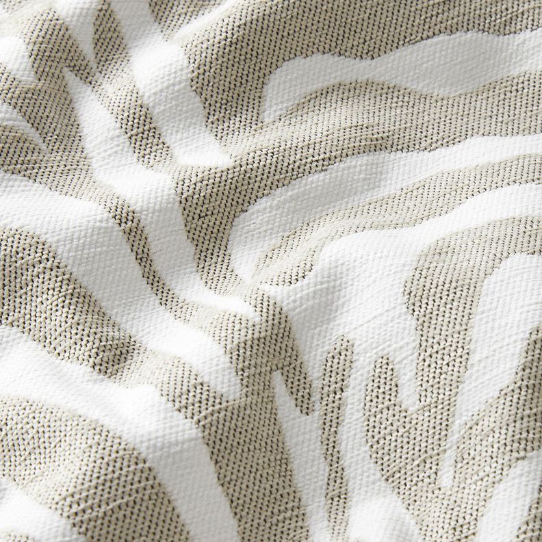 Polsterstoff Jacquard Zebra – anemone/natur,  image number 6