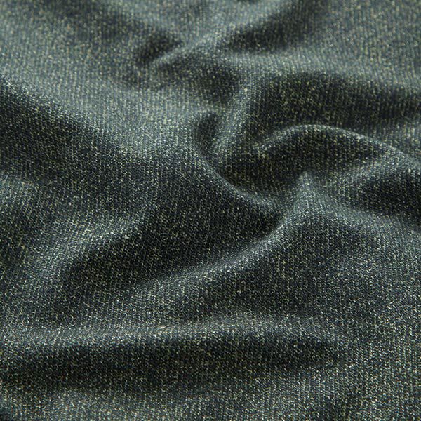 GOTS French Terry Jeanslook | by Poppy – dunkelgrün, image number 2