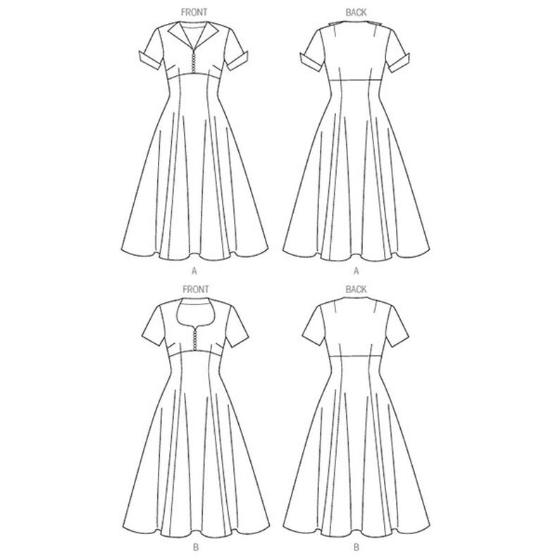 Vintage-Kleid 1952 | Butterick 6018 | 32-40,  image number 8